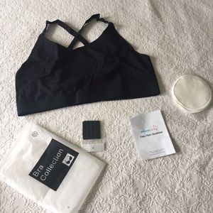 Momcozy Adjustable Breast-Pumps Holding and Nursin